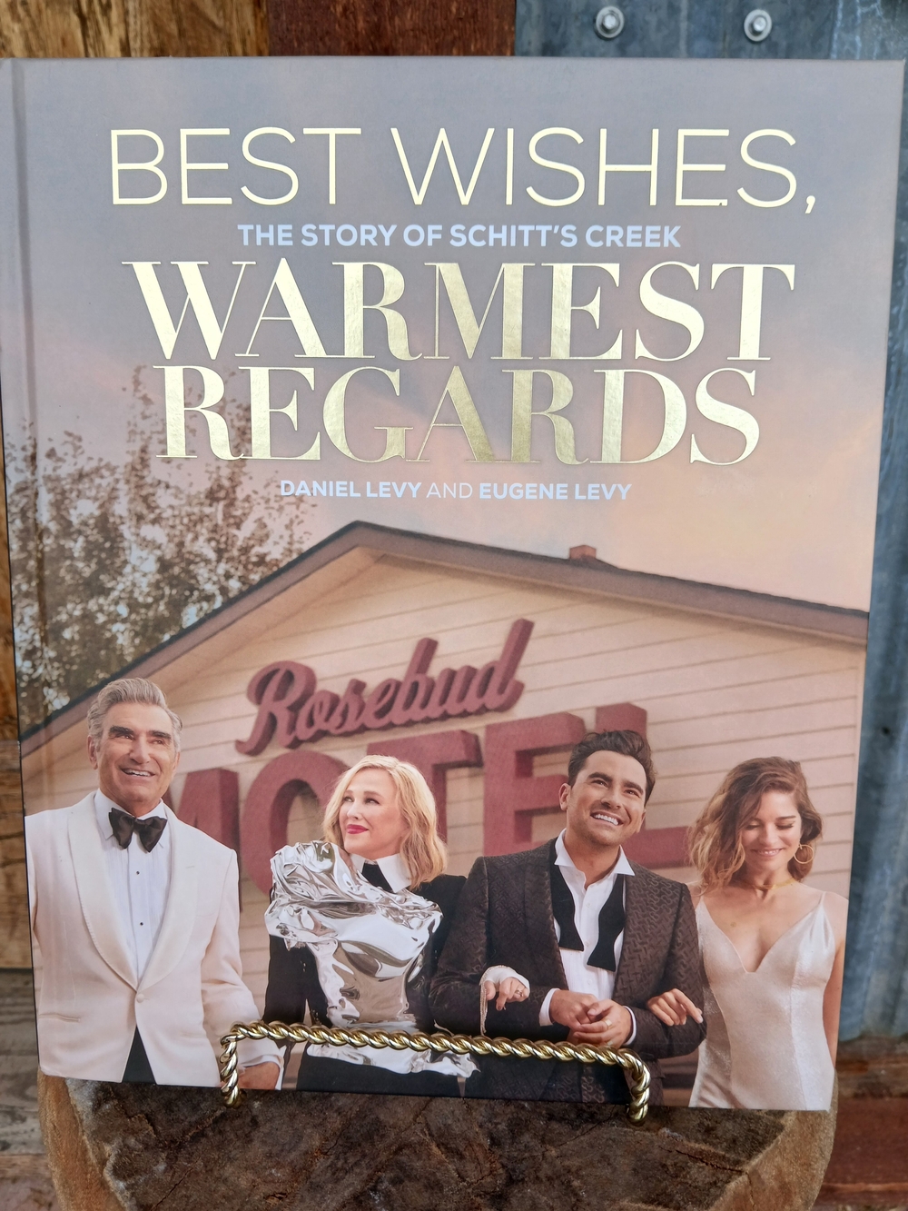 Schitt's Creek Warmest Regards Hardcover Book